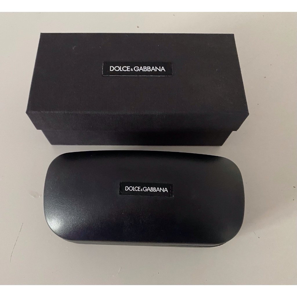 Authentic Dolce  Gabbana Hard Case And Box Black Only Case And Box Check Pics